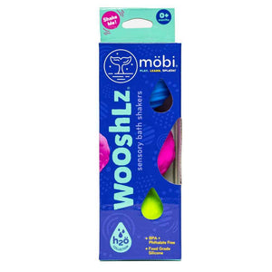 Sensoryczne piłeczki do kąpieli Mobi - Wooshlz