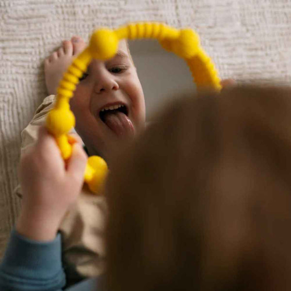 Sensoryczne lusterko do kąpieli Mobi - Lookee