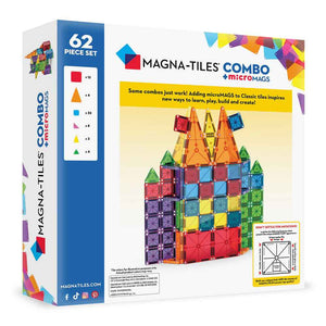 Klocki magnetyczne MAGNA-TILES - microMAGS Combo 62 el.