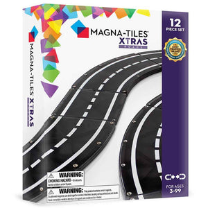 Klocki magnetyczne MAGNA-TILES - Roads 12 el.