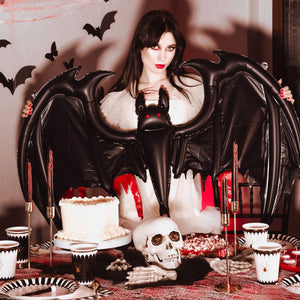 Folienschlauchballon Party Deco – Fledermaus 120 x 81 cm