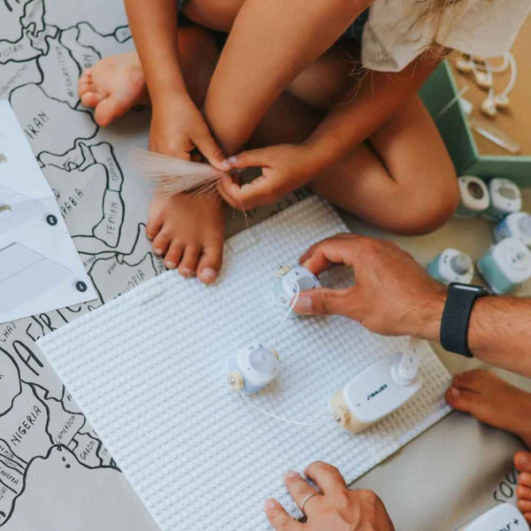 Zestaw konstrukcyjny elektryczność Kidywolf - Ekspert 18 el.