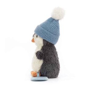 Pluszowy Pingwin na Snowboardzie Jellycat 12 cm