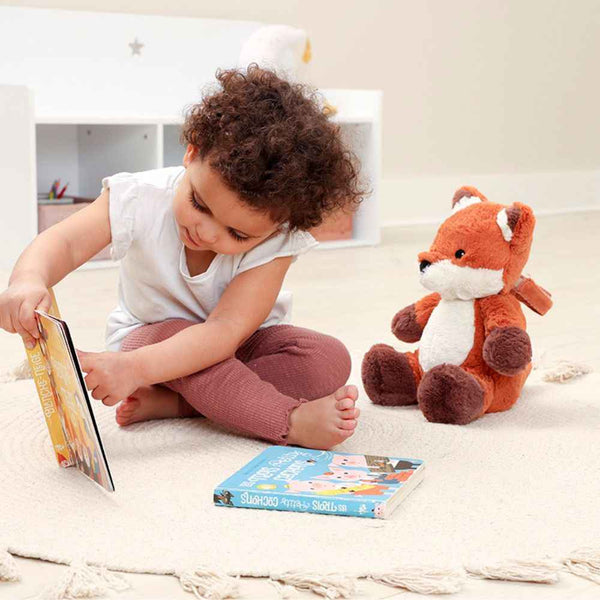 Szumiący Frankie the Fox™ z pozytywką Cloud B - Lis