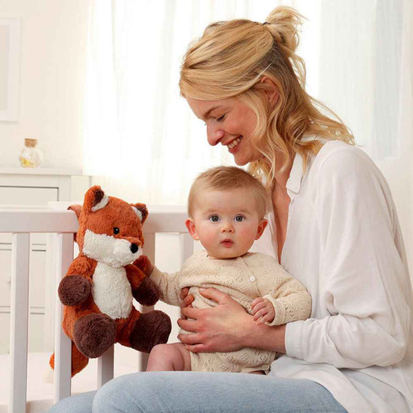 Szumiący Frankie the Fox™ z pozytywką Cloud B - Lis