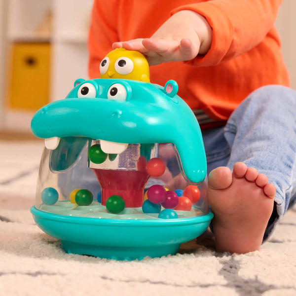 Hippo mit drehbaren Kugeln – Party Pop Hippo