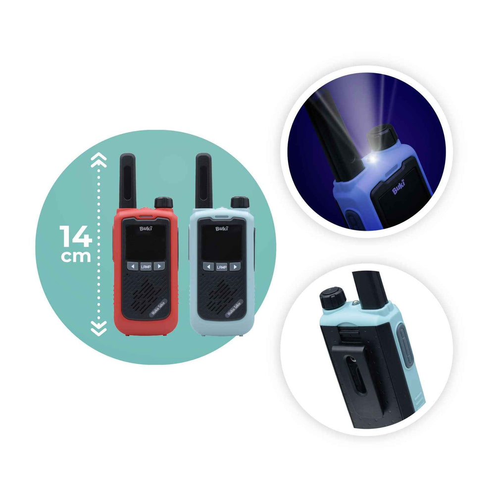 Walkie Talkie Buki 2 szt. - zasięg 5 km