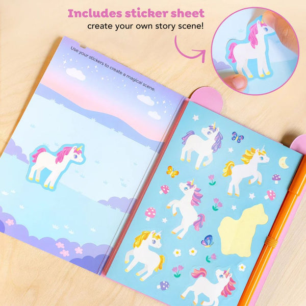 Ein Buch voller Rätsel, Labyrinthe und Spiele – Einhörner