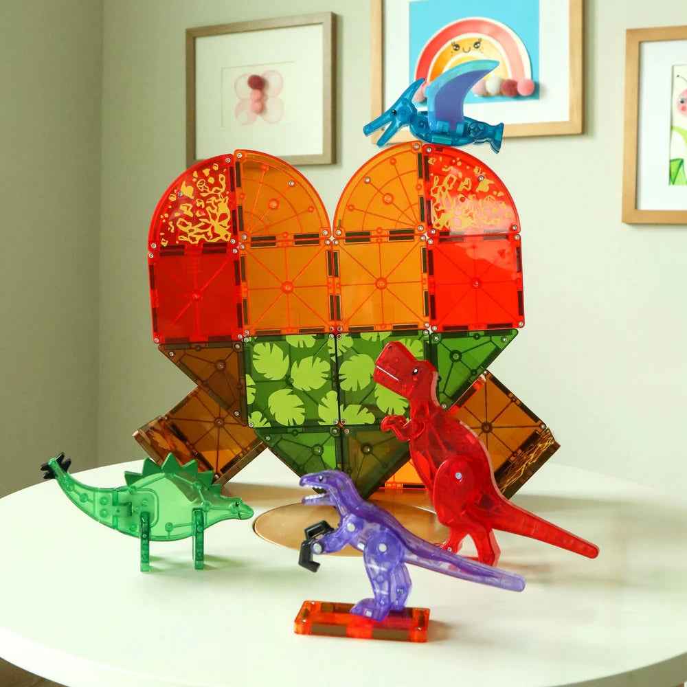 Klocki magnetyczne MAGNA-TILES - Dino World 40 el.