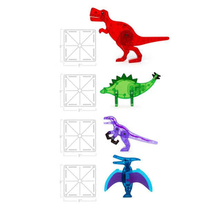 Klocki magnetyczne MAGNA-TILES - Dino World 40 el.