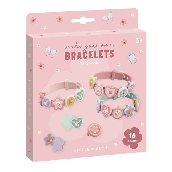 Zestaw do robienia bransoletek Little Dutch - Fairy Garden