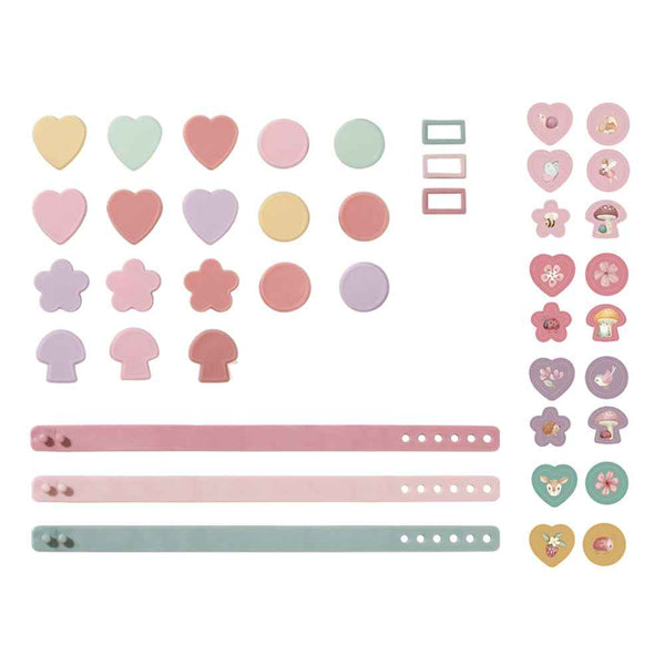 Zestaw do robienia bransoletek Little Dutch - Fairy Garden