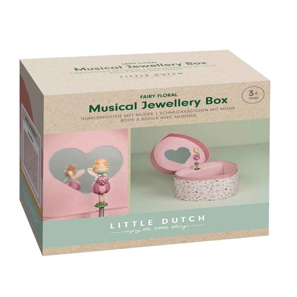 Szkatułka na biżuterię z pozytywką  Little Dutch - Wróżka