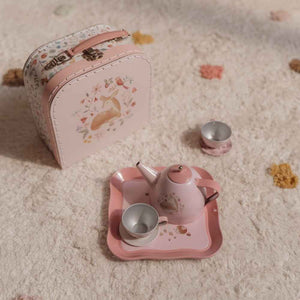 Zestaw do herbaty w walizeczce Little Dutch - Fairy Garden