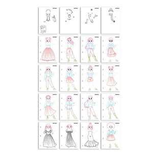 Podświetlany tablet do nauki pisania i rysowania Kidydraw Pro Kidywolf - Fashion