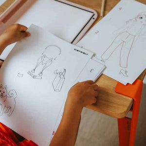 Podświetlany tablet do nauki pisania i rysowania Kidydraw Pro Kidywolf - Fashion