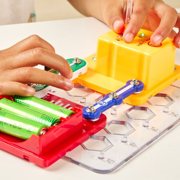 Elektrofun-Set für kleine Elektroingenieure – Bau eine Disco-Lampe, 7 Teile