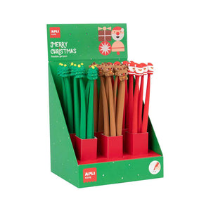 Świąteczny elastyczny długopis Apli Kids - Choinka
