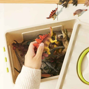 Dinosaurier-Figuren Set – 24 Stück im Tragekoffer