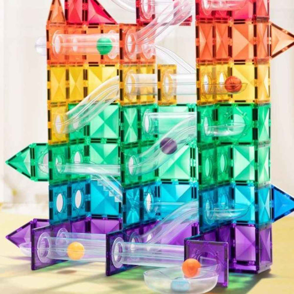 Magnetische Kugelbahn 100 Teile