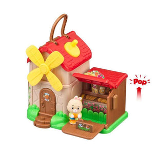 Spielset – Windmühle mit Garten & Häschen Sam