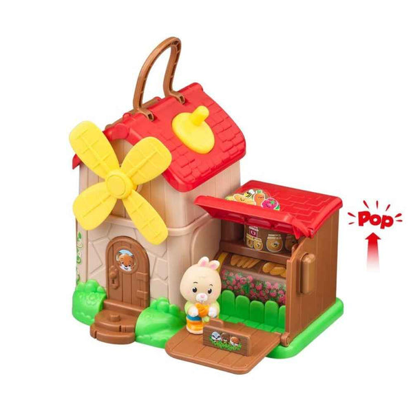 Spielset – Windmühle mit Garten & Häschen Sam