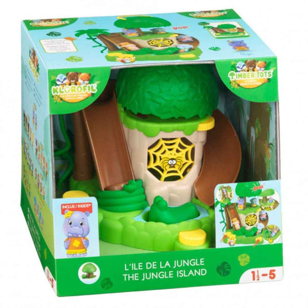 Tropeninsel mit Nilpferd Olga