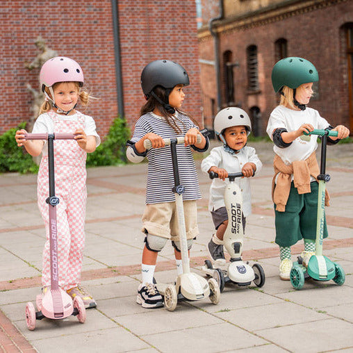 Dreirad-Kinderroller- Highwaykick 3S, Ash