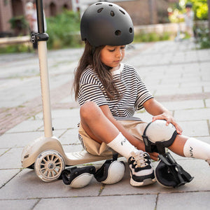 Dreirad-Kinderroller- Highwaykick 3S, Ash