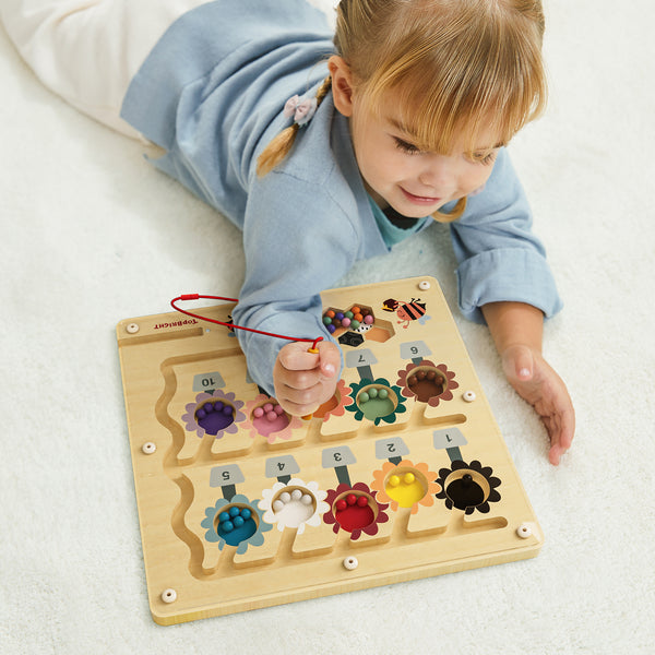 Magnetisches Labyrinth - Fleißige Biene