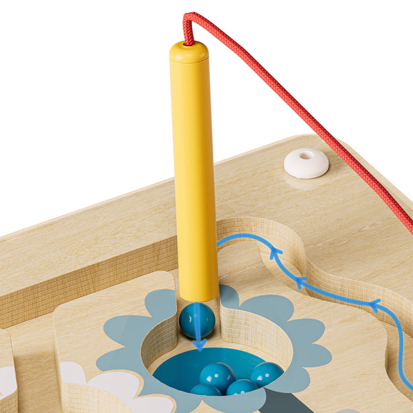 Magnetisches Labyrinth - Fleißige Biene