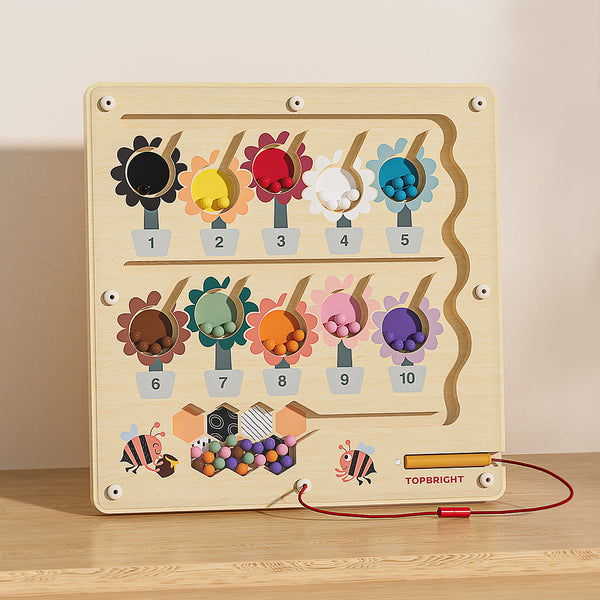 Magnetisches Labyrinth - Fleißige Biene