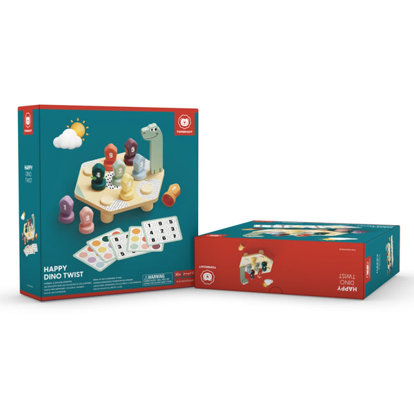 Lernspiel Dino – Farben & Zahlen spielerisch lernen