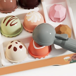 Große Eisdiele aus Holz