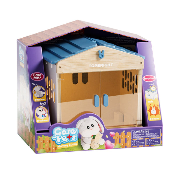 Interaktives Kuscheltier Mummy Bunny mit Zubehör