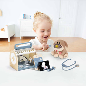 Interaktiver Plüschhund Dr. Dog mit Zubehör