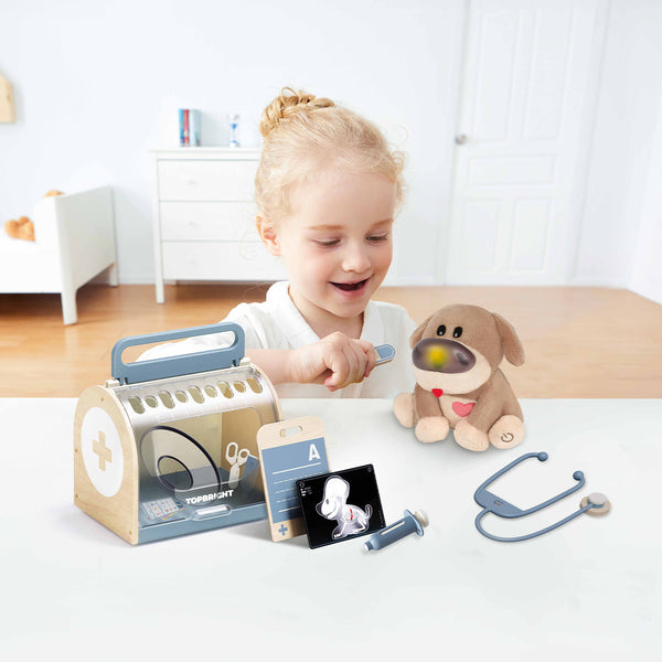 Interaktiver Plüschhund Dr. Dog mit Zubehör