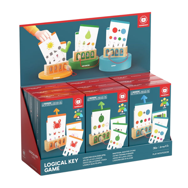 Logikspiel mit Schlüssel – Experten Level