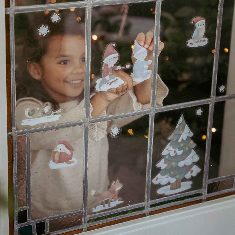 Weihnachts-Fenstersticker – 43-teiliges Set - X-MAS