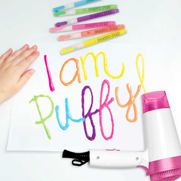 Magic Puffy 3D Marker Set – Neonfarben