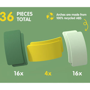 Bausatz Creator Set – Bögen, 36 Teile