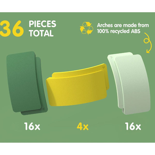 Bausatz Creator Set – Bögen, 36 Teile