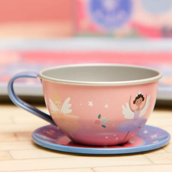 Teeset im Koffer – Ballerinas, 7-teilig