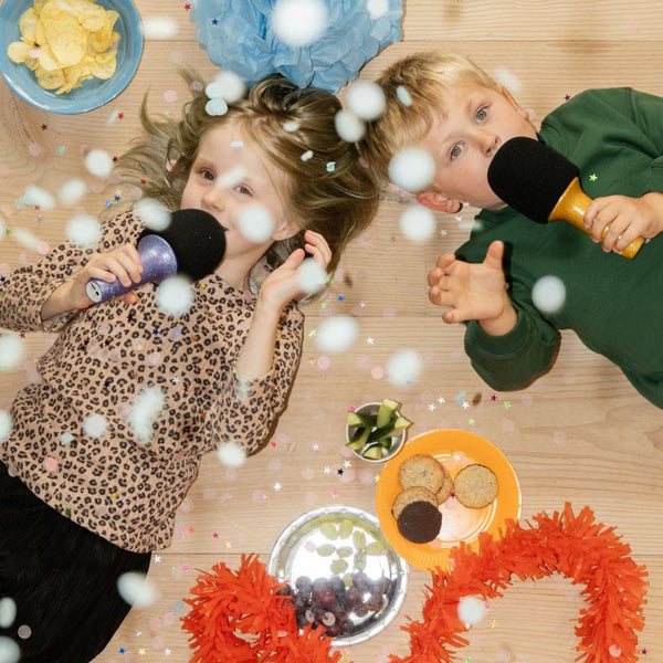 Glitter Groove Karaoke Microphone - Rose