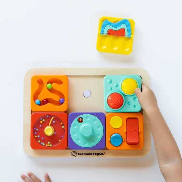 Sensorisches Quadrat PlayTab – Zahlenschild