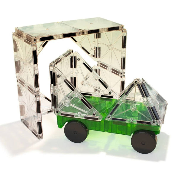 Magnetklötze – Cars 2, grün und gelb