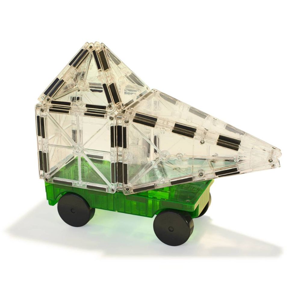 Magnetklötze – Cars 2, grün und gelb