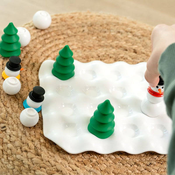 Logikspiel – Drei Schneemänner (PL)