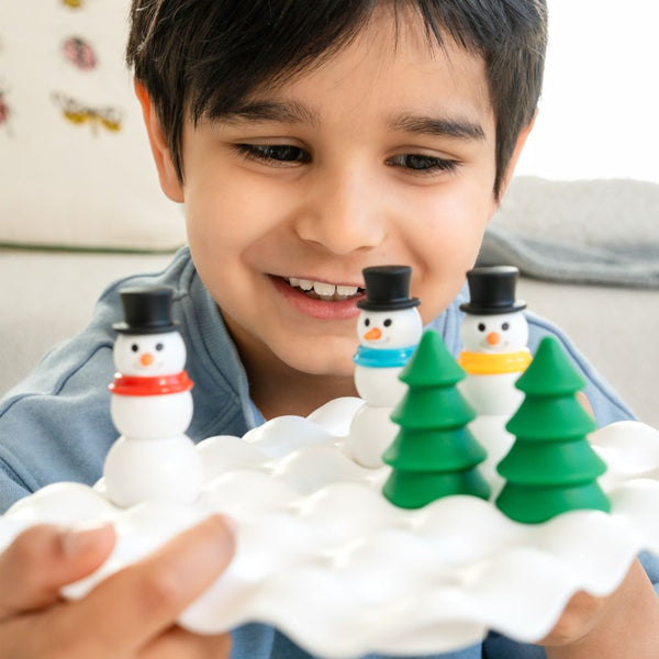 Logikspiel – Drei Schneemänner (PL)