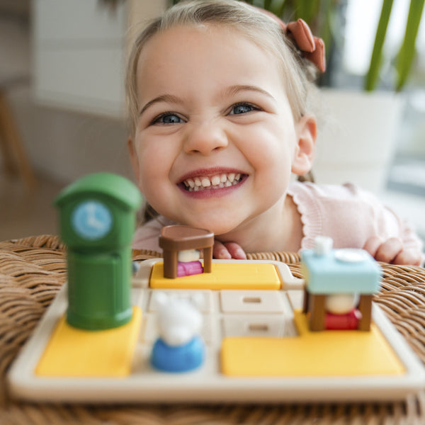 Logikspiel – Der Wolf und die sieben Geißlein (PL)